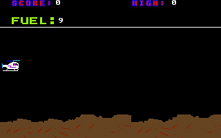 Copter atari screenshot